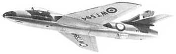 Hawker Hunter (from Sebel ad)