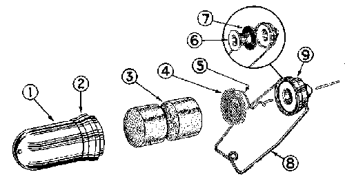 Jetex 50C exploded view