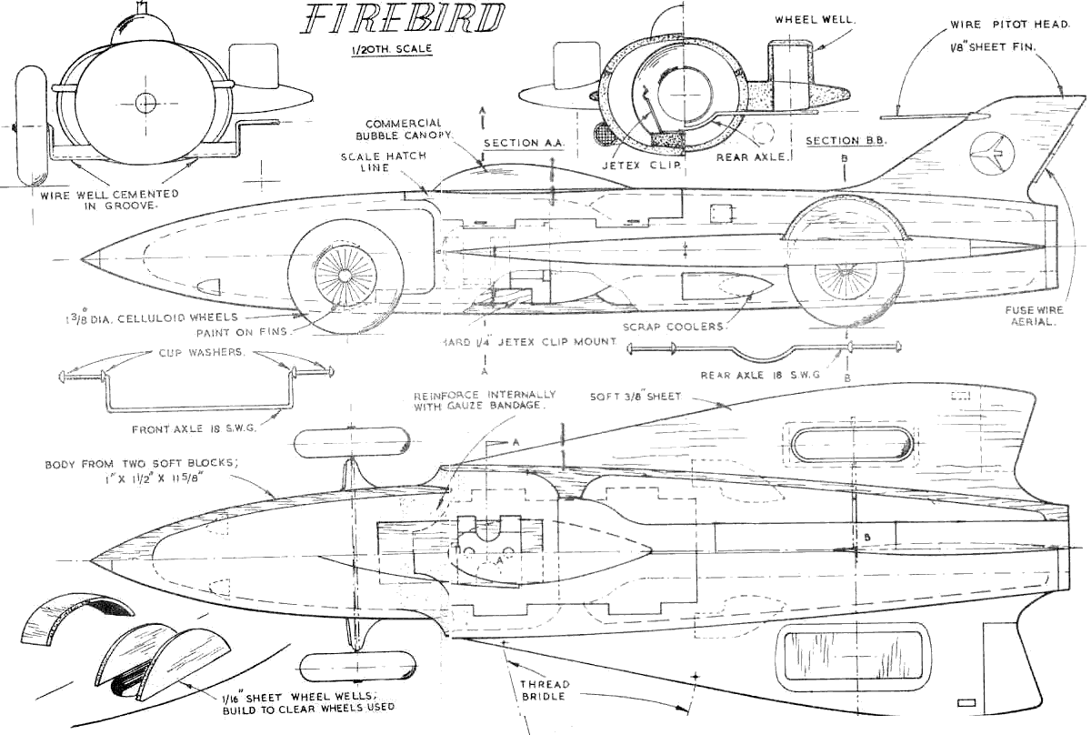 the way Model Maker of April 1955 introduced this 1/20 ...