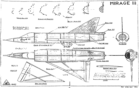 Plan- CB Mirage III