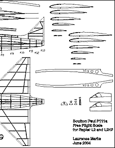 Plan - Marks's P.111A