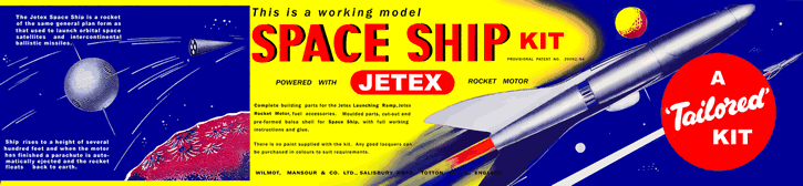 Jetex Space Ship boxart