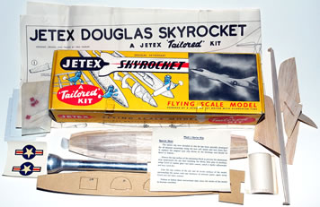 Douglas Skyrocket kit contents