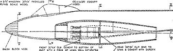 Gloster Meteor plan (detail)