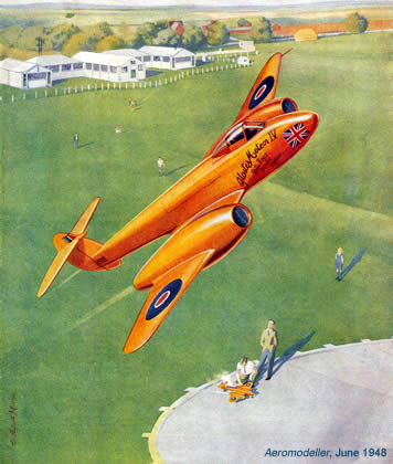 Aeromodeller Meteor 1948